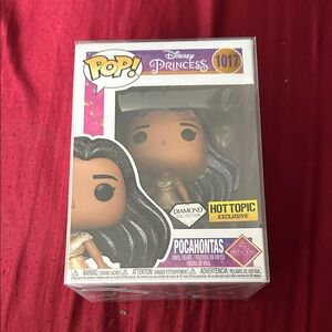 Funko Pocahontas Diamond Collection Figure with Gold and Black Accents
